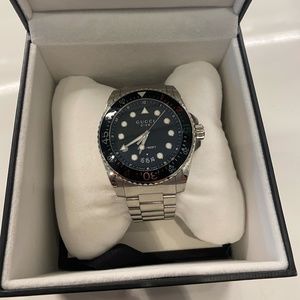 Gucci Dive Steel Bracelet MEN Watch